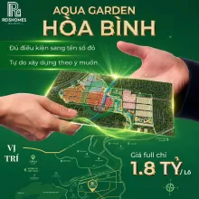 Đã giảm sâu 300tr ! chốt nhanh lô AQUA GARDEN đúng 2,1 tỷ không bớt