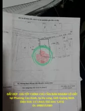 ĐẤT ĐẸP- GIÁ TỐT CHÍNH CHỦ CẦN BÁN NHANH LÔ ĐẤT tại tp Hạ Long, tỉnh Quảng Ninh