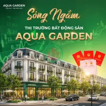 Đất nền aqua garden sở hữu không gian sống lí tưởng cho cả gia đình