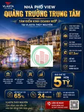 Nhà Phố Vlasta Thủy Nguyên View Quảng Trường Trung Tâm – Tâm Điểm Kinh Doanh Mới