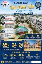 Vlasta thủy nguyên - nhận nhà ngay - khai thác kinh doanh ngay