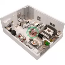 Sở hữu Căn hộ cao cấp 2PN, DT 58m2 trung tâm tp Cảng Phú Mỹ chỉ 720