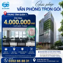 CHỈ TỪ 4 TRIỆU/THÁNG – SỞ HỮU VĂN PHÒNG HẠNG A, VIEW TRIỆU ĐÔ NGAY TRUNG TÂM QUẬN 1
