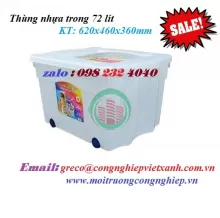 Giải Pháp Thùng Nhựa Phân Loại Hàng Hóa