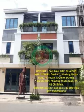 HOT HOT – CẦN BÁN GẤP  NHÀ PHỐ NGÃ TƯ MIẾU ÔNG CÙ, Phường Thuận Giao, TP. Thuận An, Bình Dương.