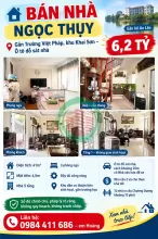 BÁN NHÀ NGỌC THỤY – GẦN TRƯỜNG VIỆT PHÁP, KHU KHAI SƠN – Ô TÔ ĐỖ SÁT NHÀ – 6,2 TỶ