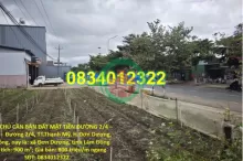 CHÍNH CHỦ CẦN BÁN 900m2 ĐẤT MẶT TIỀN ĐƯỜNG 2/4, TT.Thạnh Mỹ, H.Đơn Dương, Lâm Đồng; 0834012322