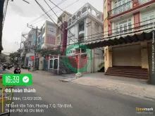 GẤP BÁN NHÀ 3 TẦNG 84M2, HẺM XE HƠI BÀNH VĂN TRÂN, GIÁ CHỈ 7.5 TỶ.