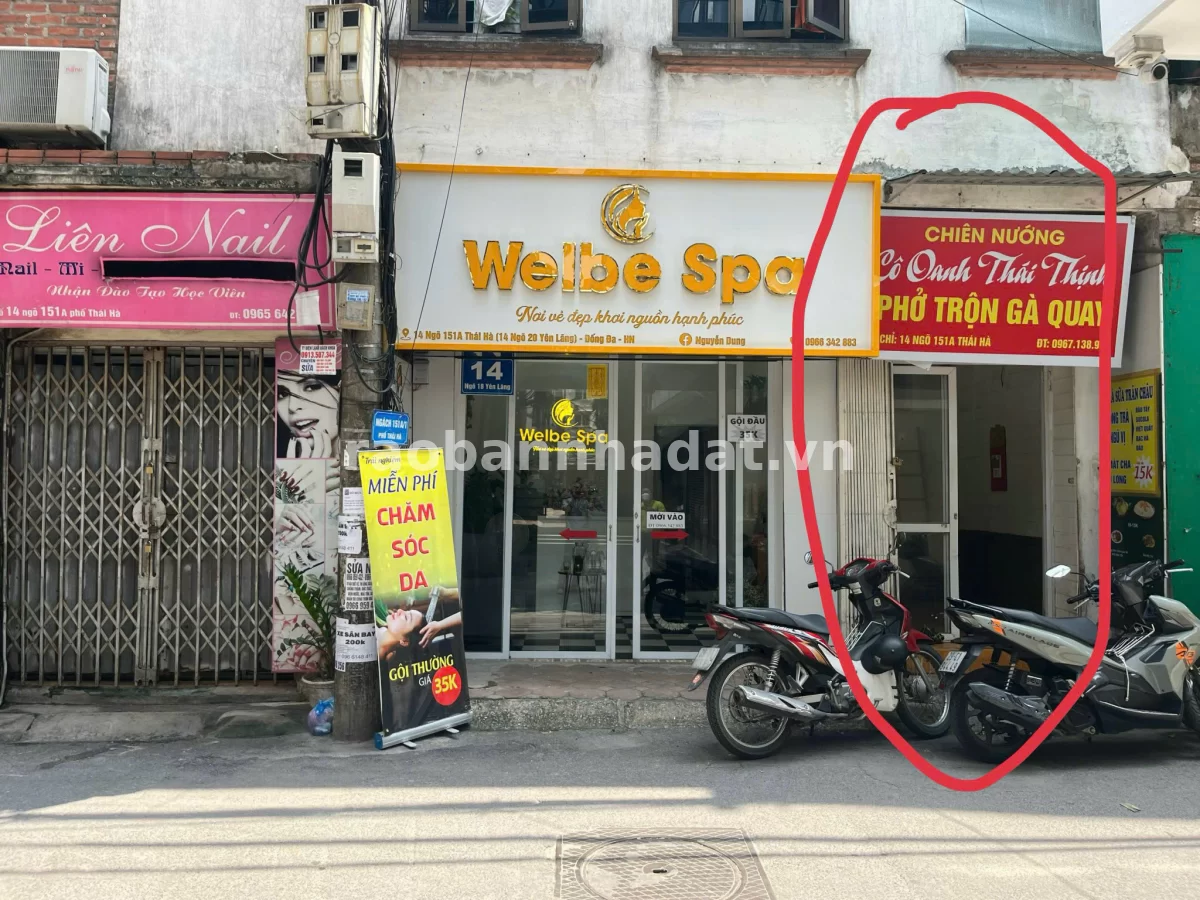 Cho thuê nhà 14/151A, Thái Hà, diện tích ~10m2 : Tiện làm VPĐD, CH, KD và ở., Phường Đống Đa, Thành phố Hà Nội