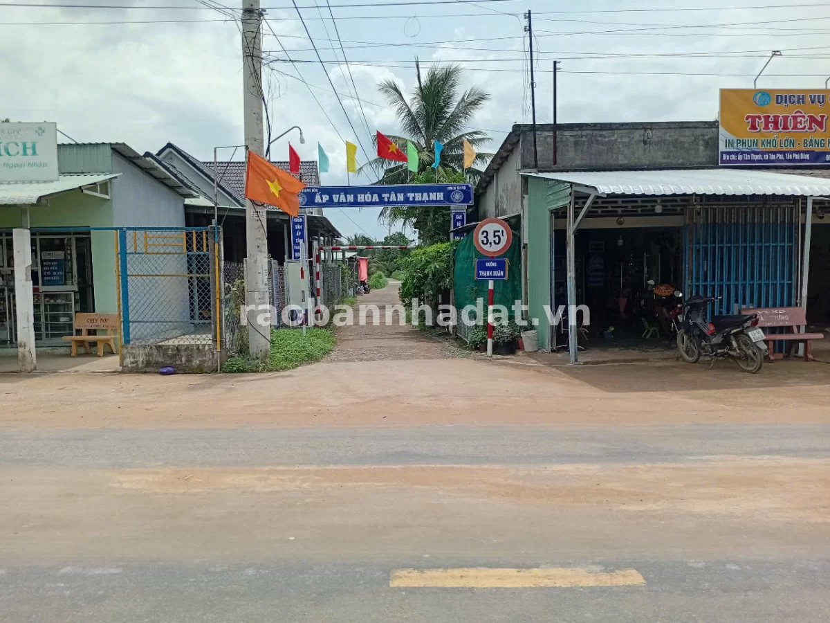 Bán đất nhà vườn chính chủ 563m² có 160m² thổ cư, đường ô tô tại xã Tân Phú, Tân Phú Đông, Xã Tân Phú, Đồng Tháp
