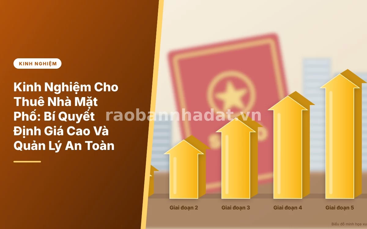 Tổng quan kinh nghiệm cho thuê nhà mặt phố sinh lời cao và khai thác thương mại