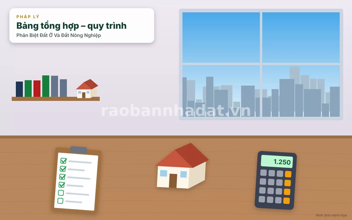 Quy trình thủ tục xin chuyển đổi mục đích sử dụng từ đất nông nghiệp sang đất ở tại cơ quan nhà nước
