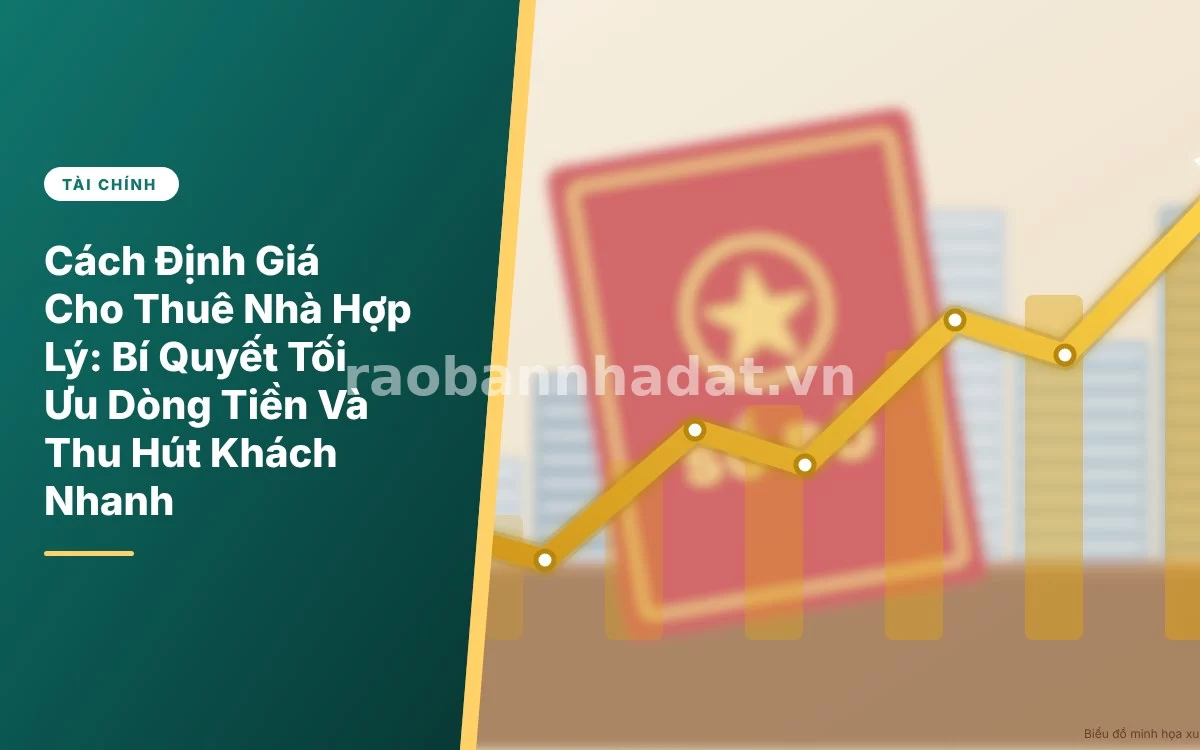 Tổng quan cách định giá cho thuê nhà hợp lý giúp tối ưu dòng tiền bất động sản