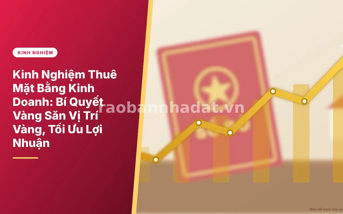 Tổng quan kinh nghiệm tìm kiếm và thuê mặt bằng kinh doanh vị trí vàng sinh lời cao