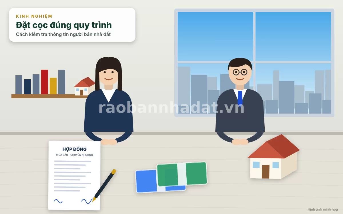 Giao dịch trực tiếp với chính chủ nhà đất