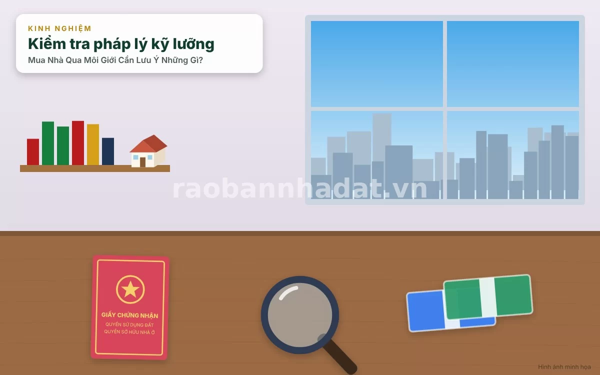 Các lưu ý quan trọng cần ghi nhớ khi giao dịch nhà đất qua môi giới