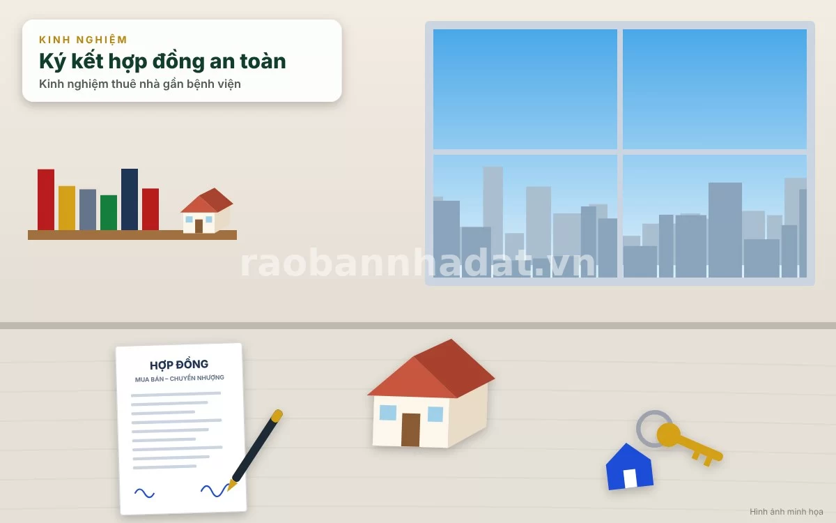 Ký hợp đồng thuê nhà rõ ràng, minh bạch các điều khoản