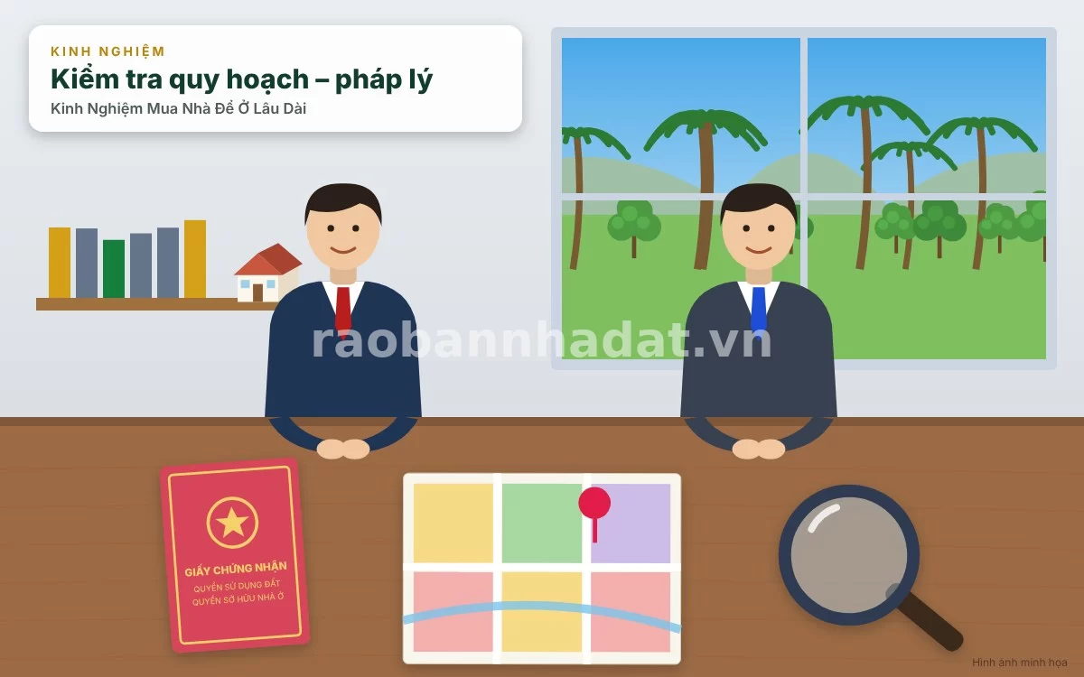 Kinh nghiệm đàm phán giá cả và thẩm định pháp lý cuối cùng trước khi mua nhà