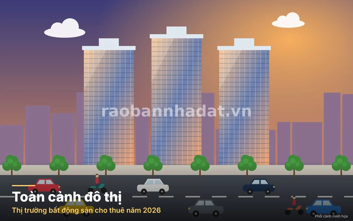 Tổng quan thị trường bất động sản cho thuê năm 2026
