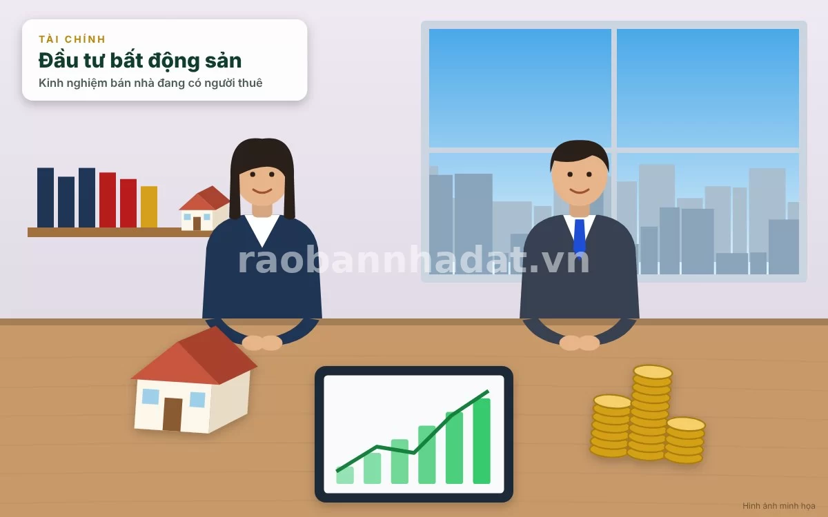 Chủ nhà thảo luận và đạt thỏa thuận hợp tác thân thiện với người thuê hiện tại