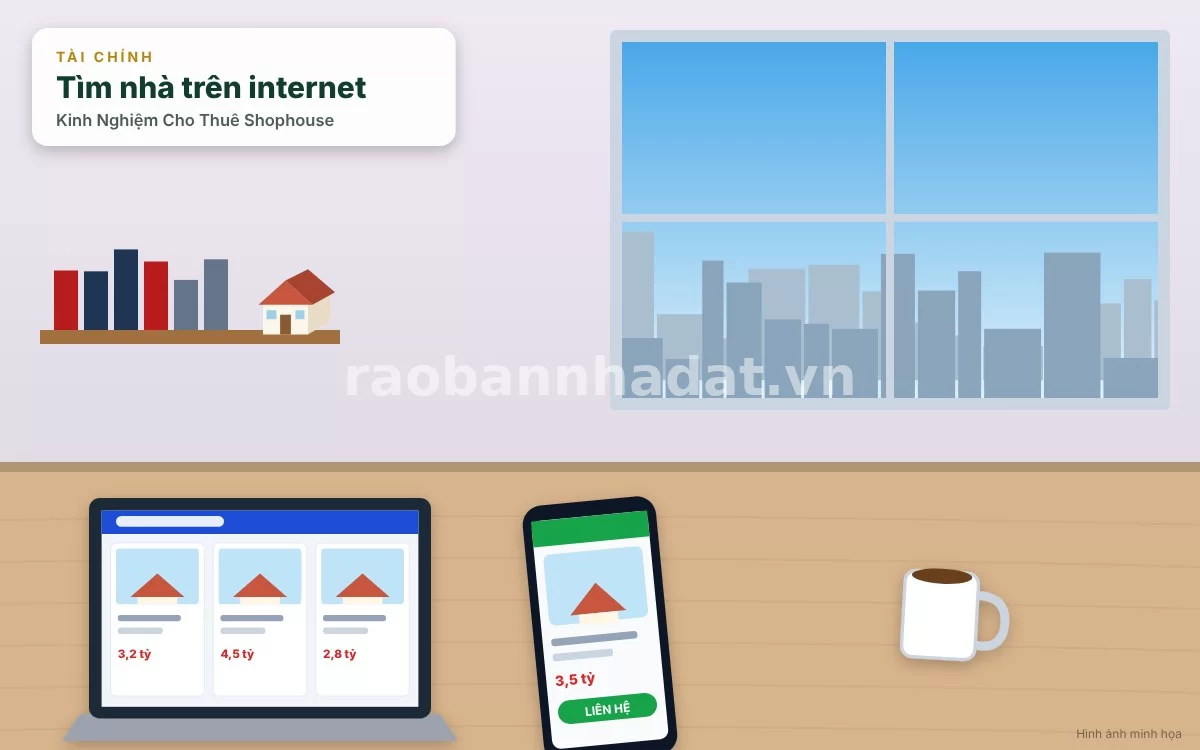 Chiến thuật tiếp thị và tìm kiếm khách thuê shophouse thương mại chuyên nghiệp