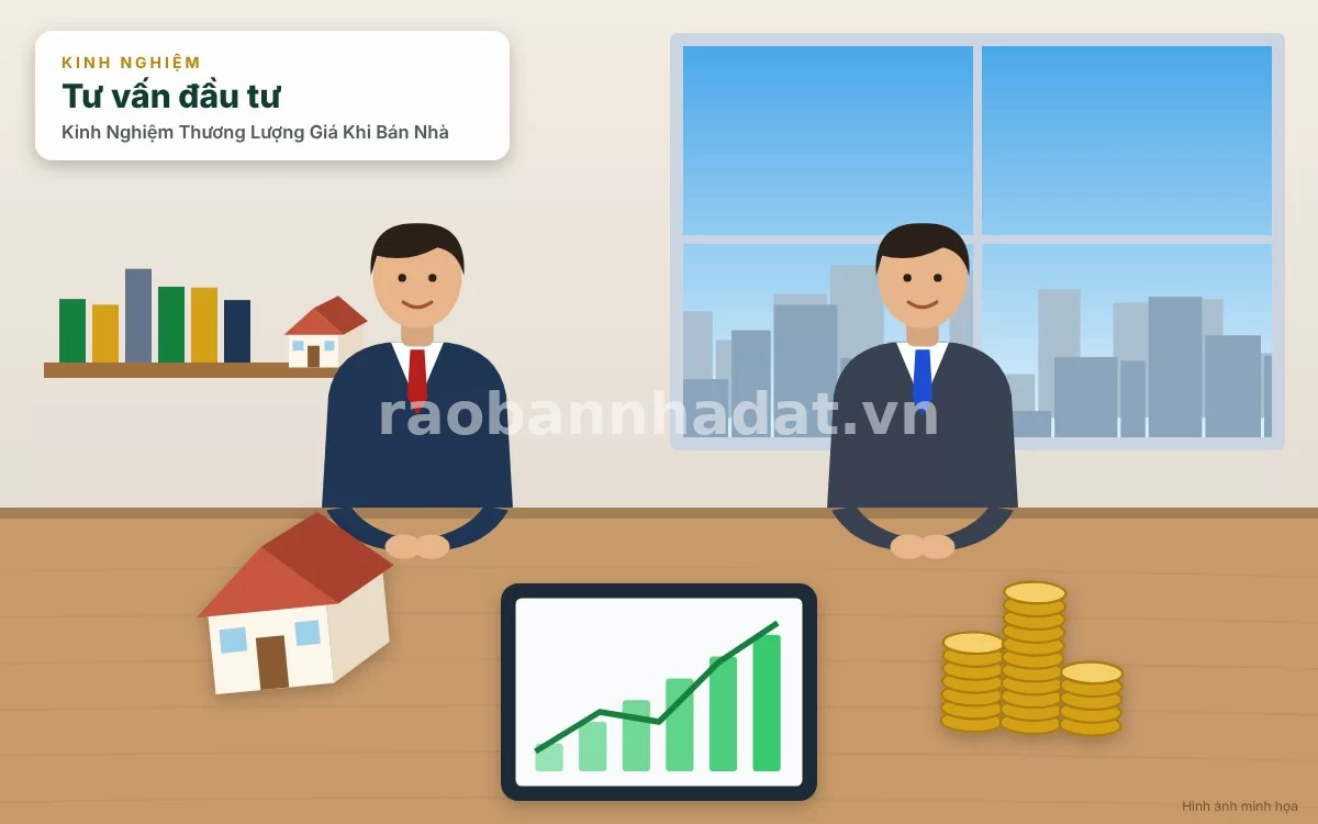 Nghệ thuật đàm phán và nắm bắt tâm lý người mua nhà