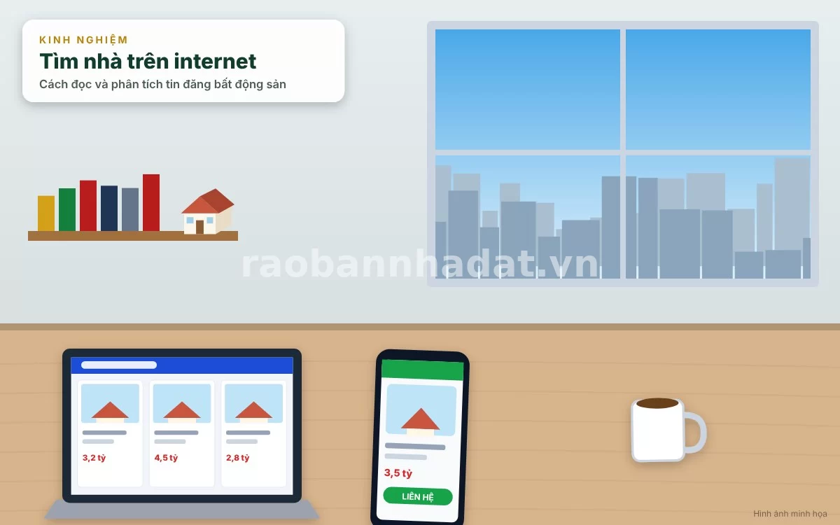 Kiểm tra hình ảnh thực tế của tin đăng nhà đất