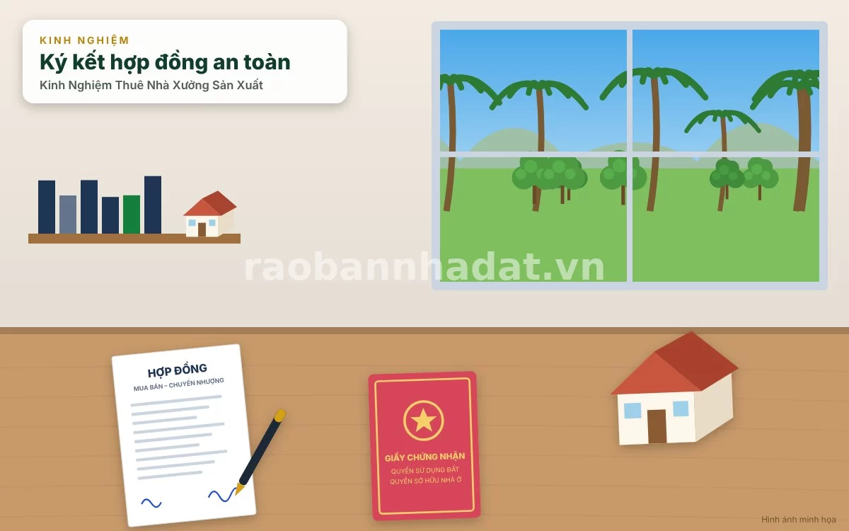Ký kết hợp đồng thuê nhà xưởng sản xuất minh bạch, an toàn pháp lý và PCCC