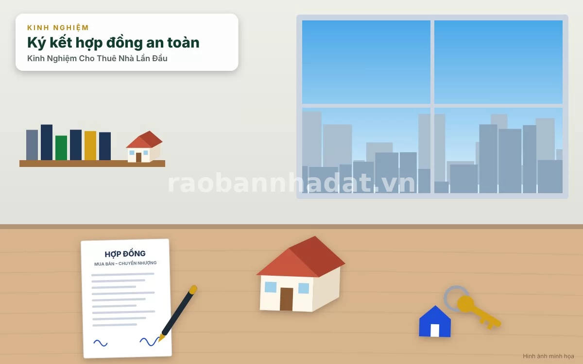 Soạn thảo hợp đồng cho thuê nhà chặt chẽ và an toàn pháp lý