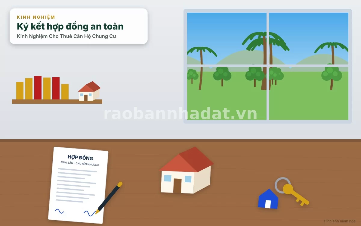 Soạn thảo hợp đồng cho thuê căn hộ chung cư chặt chẽ và an toàn pháp lý