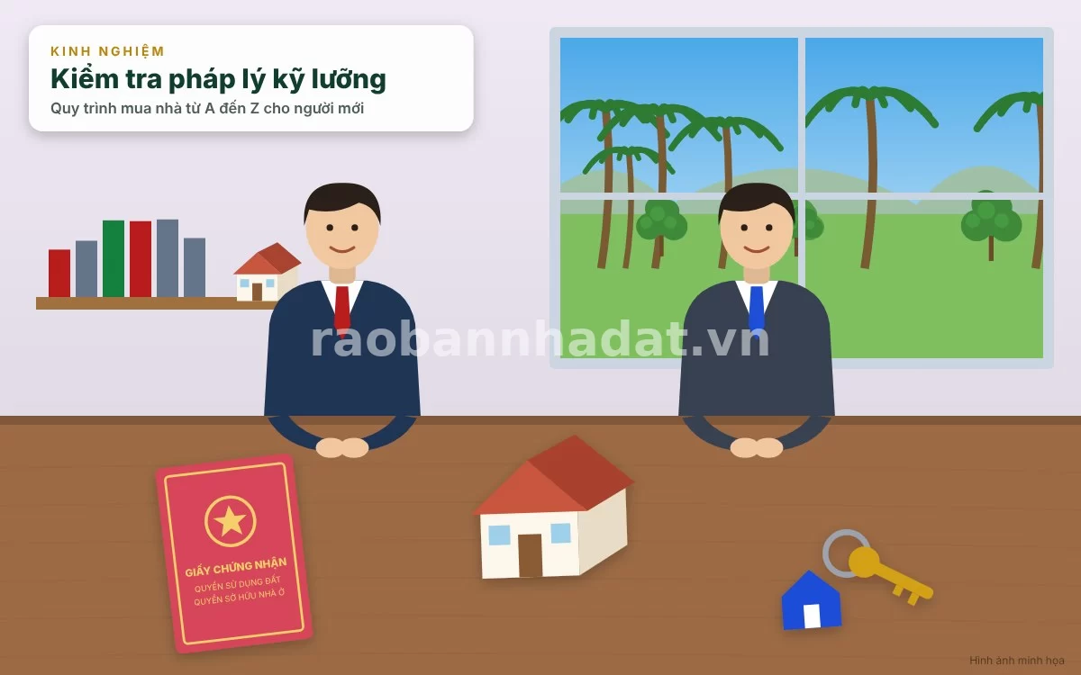 Thủ tục sang tên sổ đỏ và hoàn tất giao dịch mua nhà