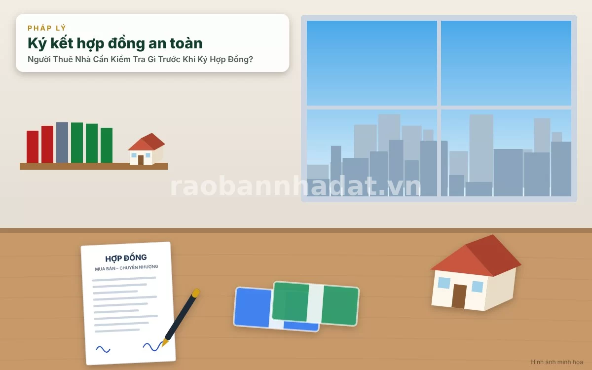 Rà soát kỹ lưỡng các điều khoản tiền cọc và hợp đồng thuê nhà trước khi ký