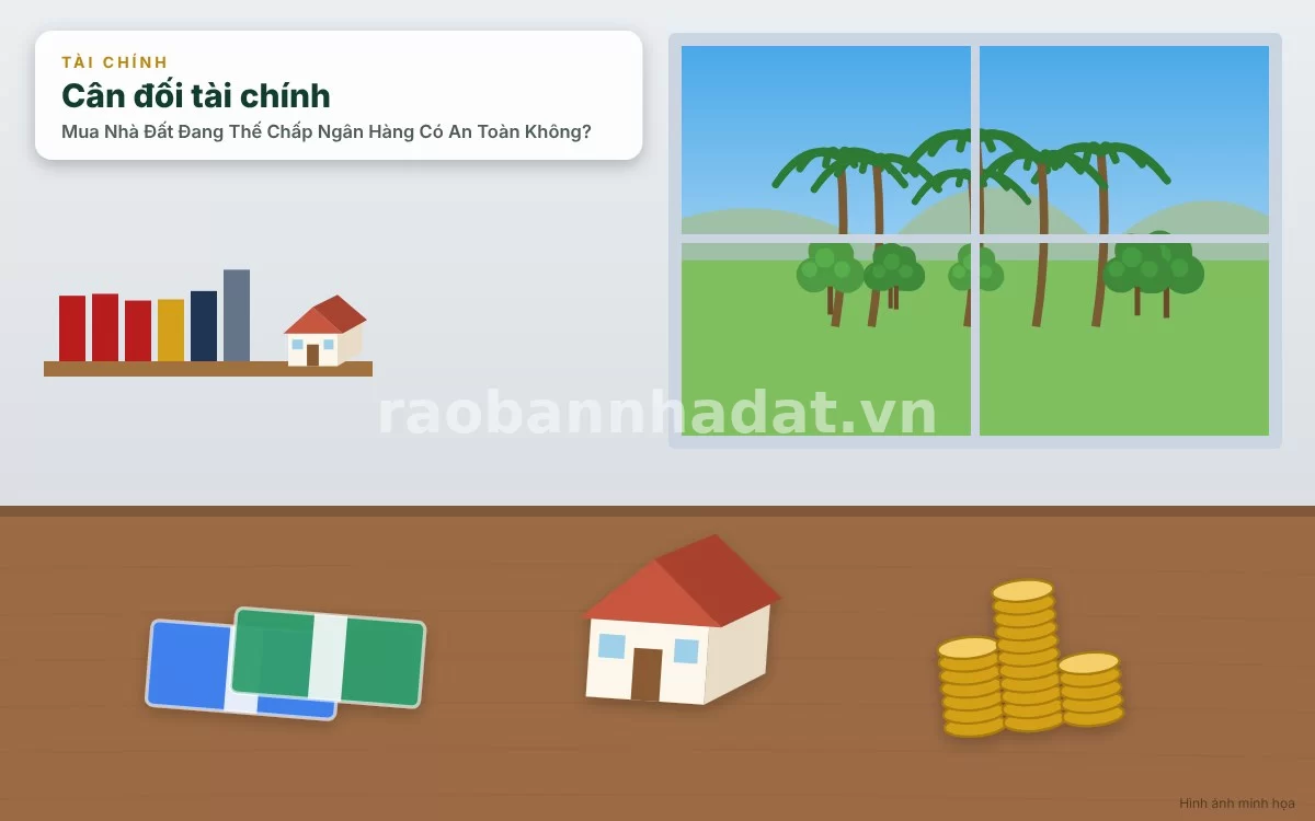 Các rủi ro tài chính nặng nề khi tự ý giao dịch nhà đất đang thế chấp ngân hàng