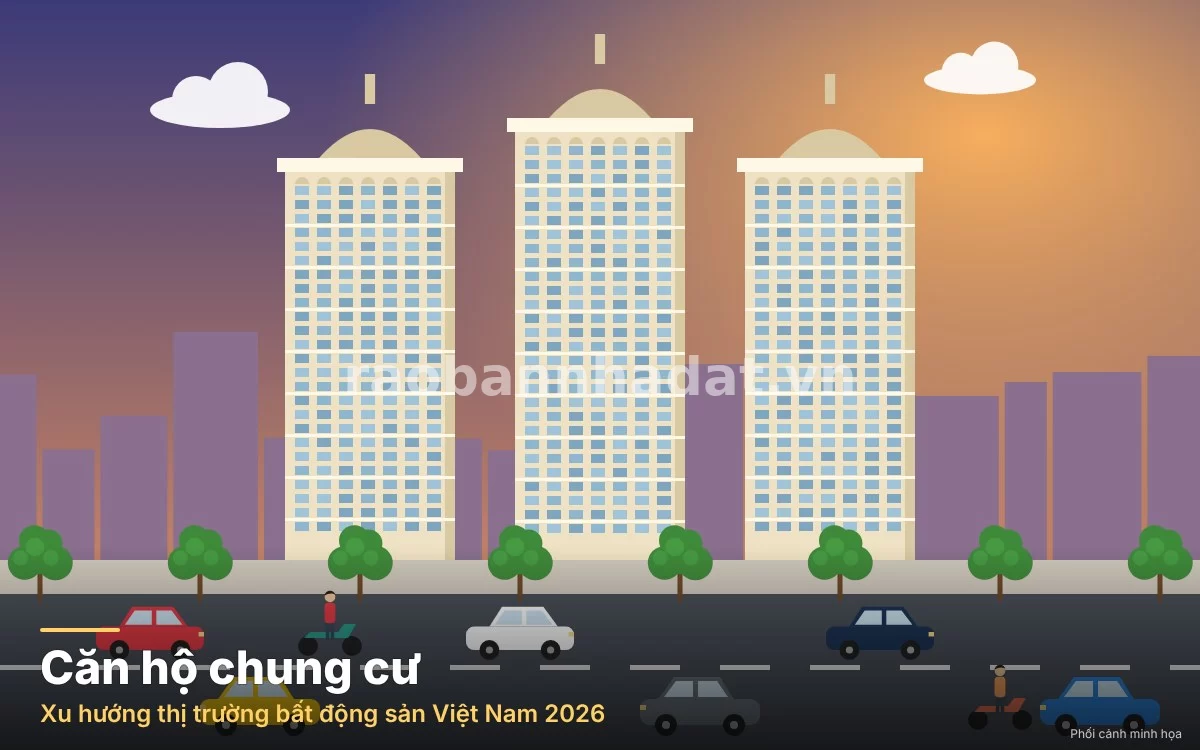 Phân khúc căn hộ chung cư đáp ứng nhu cầu ở thực