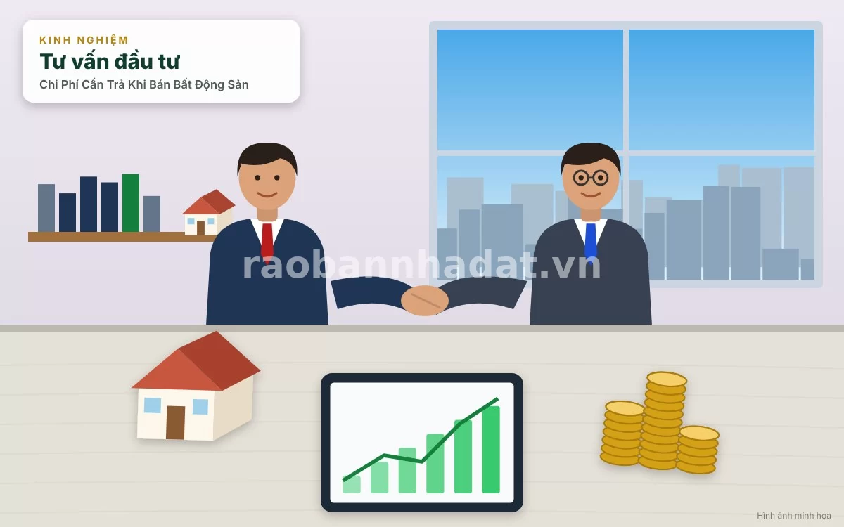 Thỏa thuận phí hoa hồng môi giới khi bán nhà đất