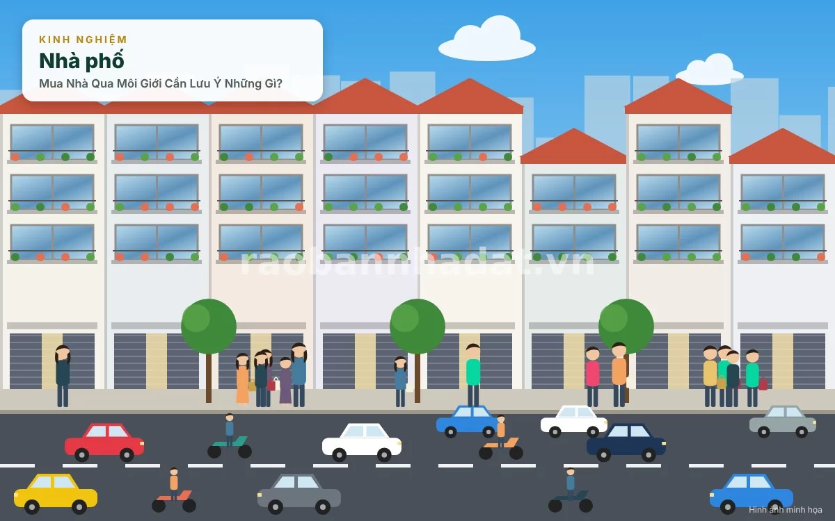 Quy trình chuẩn các bước làm việc và giao dịch nhà đất qua môi giới