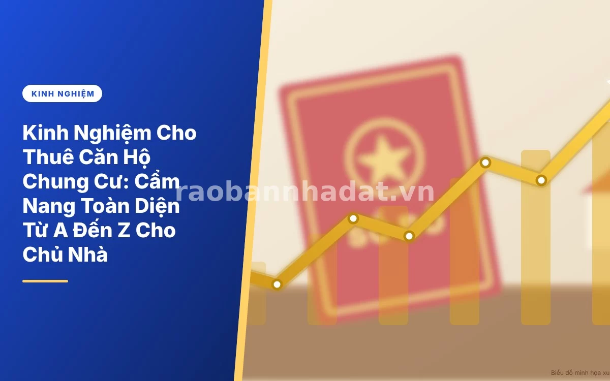 Tổng quan kinh nghiệm cho thuê căn hộ chung cư sinh lời cao và ổn định