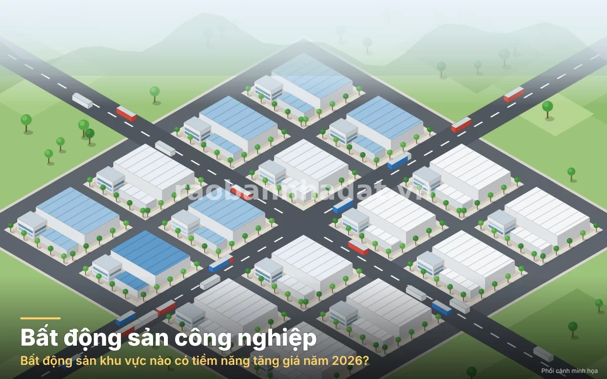 Bất động sản khu công nghiệp và hành lang kinh tế tiềm năng 2026