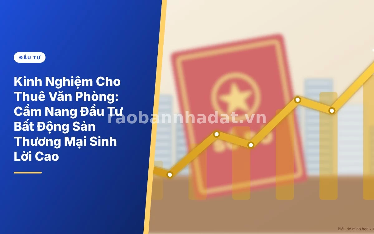 Tổng quan kinh nghiệm đầu tư và cho thuê văn phòng thương mại sinh lời cao