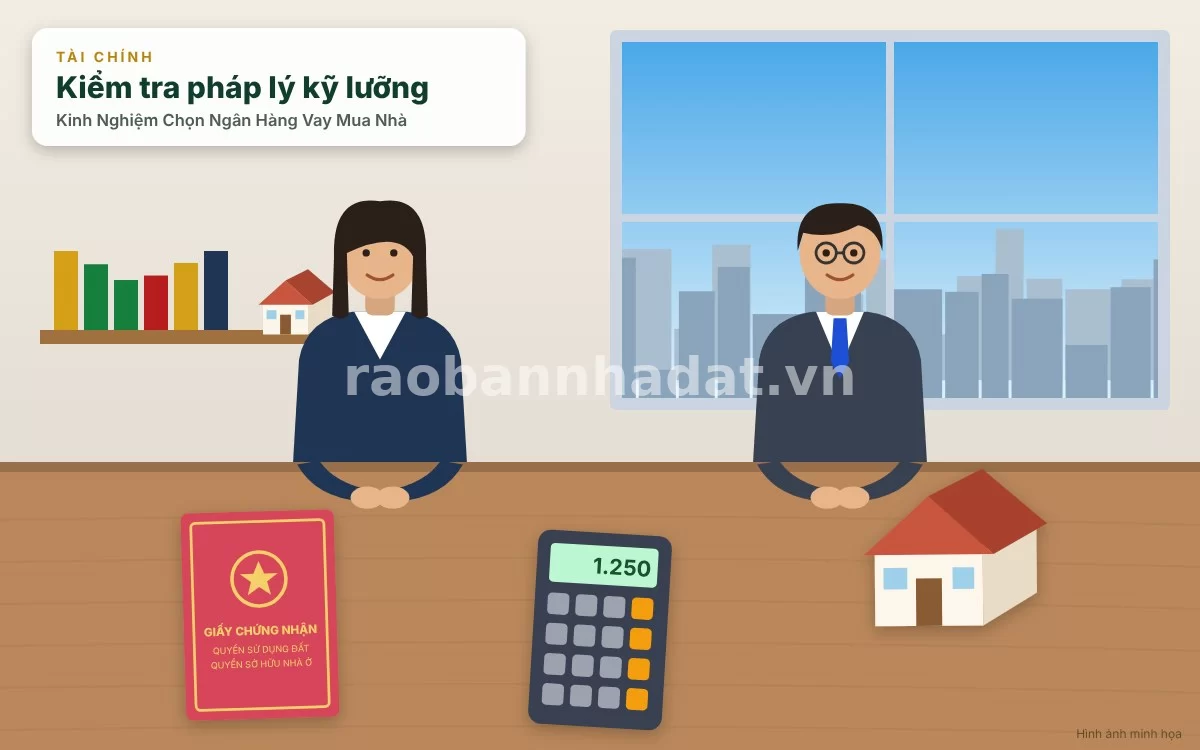 Chuyên viên ngân hàng đang nhiệt tình hỗ trợ khách hàng hoàn thiện hồ sơ vay vốn mua nhà