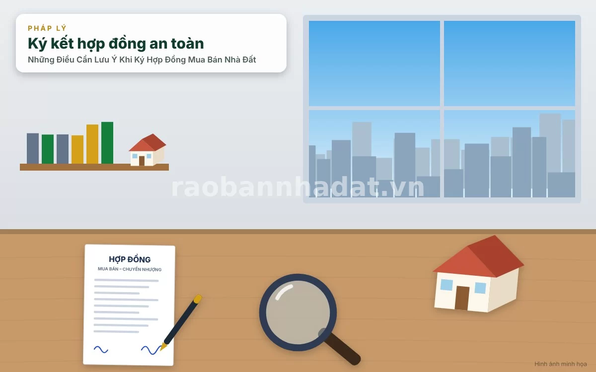 Tầm quan trọng của việc kiểm tra kỹ lưỡng các điều khoản trước khi ký hợp đồng nhà đất
