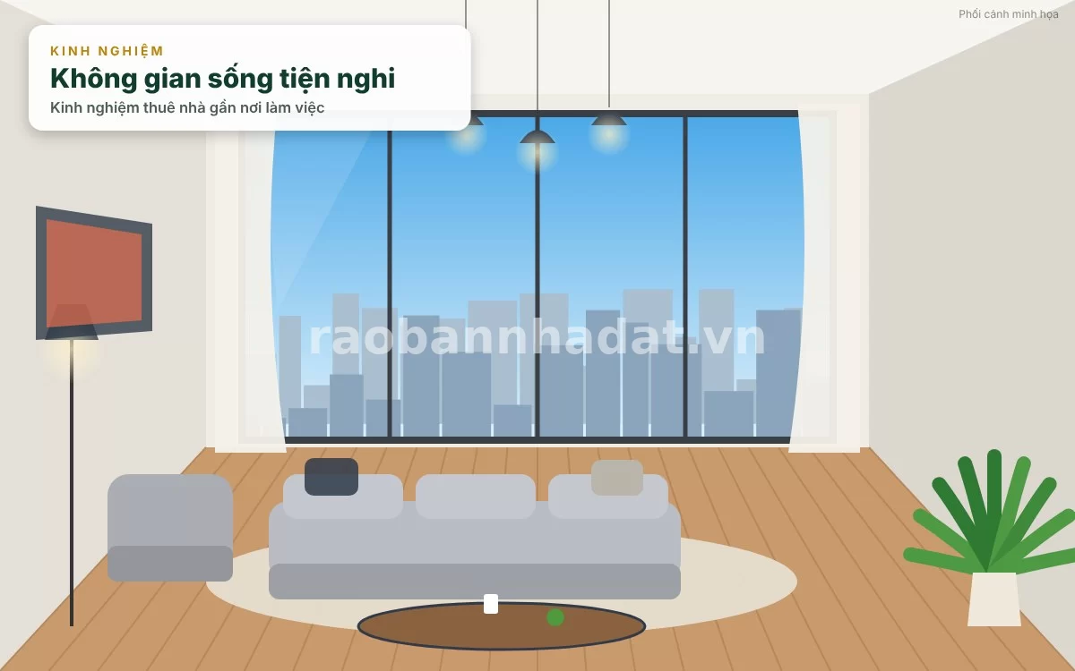 Lựa chọn loại hình nhà ở phù hợp khi tìm phòng trọ hoặc căn hộ gần công ty