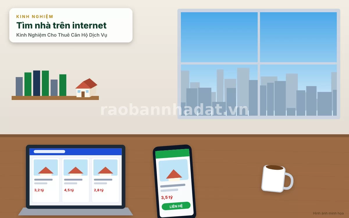 Chiến thuật tiếp thị trực tuyến và quảng bá căn hộ dịch vụ hiệu quả