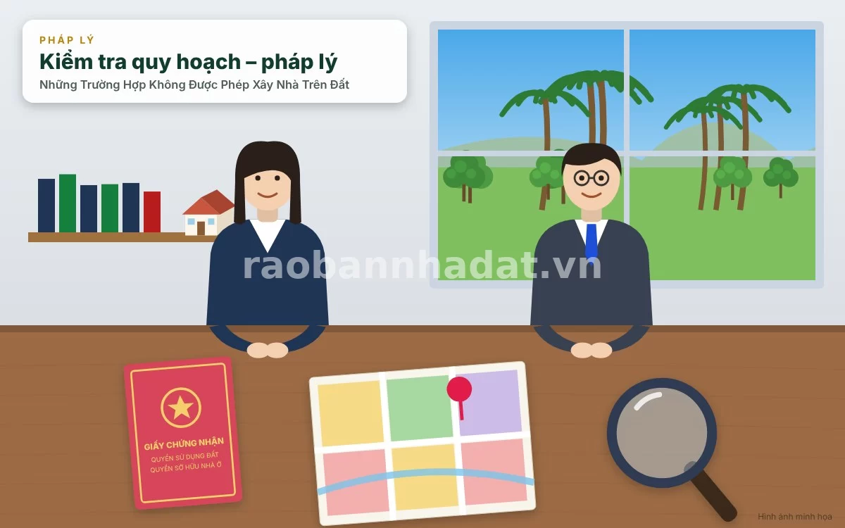 Các kinh nghiệm thực chiến thẩm định quy hoạch và kiểm tra pháp lý trước khi mua đất xây nhà