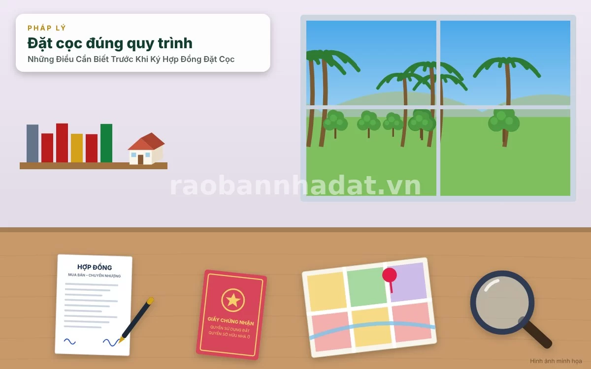 Quy trình kiểm tra tính pháp lý của nhà đất trước khi ký hợp đồng đặt cọc