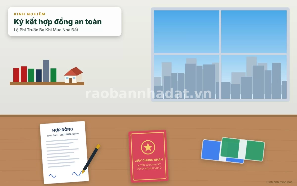 Phân tích bản chất pháp lý của lệ phí trước bạ trong giao dịch mua bán bất động sản