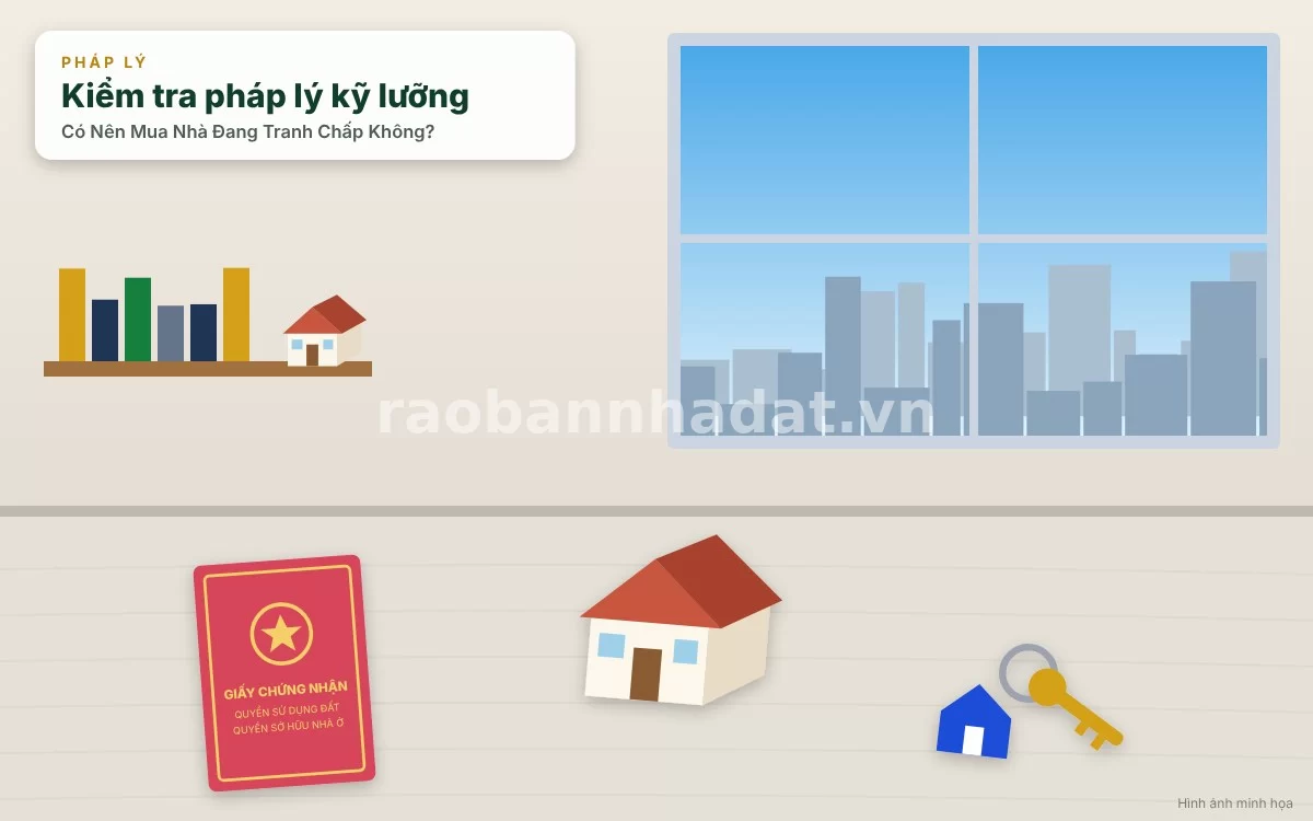 Phân tích bản chất pháp lý của bất động sản đang vướng tranh chấp kiện tụng