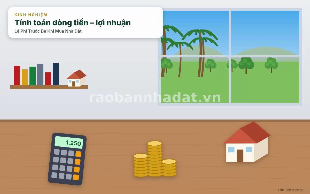 Chi tiết công thức tính lệ phí trước bạ đối với diện tích đất và nhà ở