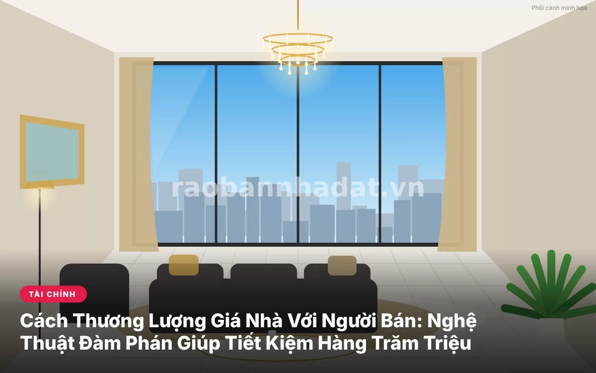Toàn cảnh cuộc đàm phán thương lượng giá nhà thành công giữa người mua và chủ nhà