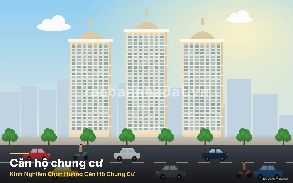 Khách hàng đang xem bản vẽ mặt bằng tầng chung cư cùng chuyên gia tư vấn hướng căn hộ